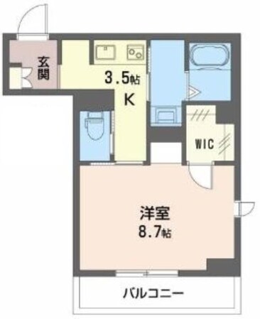 Aries伊福町の物件間取画像